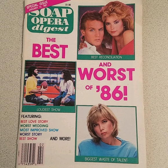 Vintage Soap Opera Digest January 13, 1987 - Picture 1 of 3